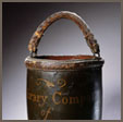 Fire bucket, late 18th-early 19th century