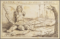 “Magna Brittania: her Colonies Reduc’d”, ca. 1766
