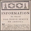 <i>Information To Those Who Would Remove to America</i>, 1784